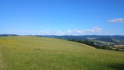 Cumulus humilis a fractus nad Lidečkem