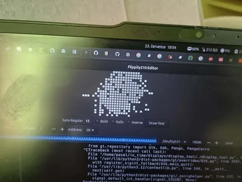 Testovací software pro kreslení obrazců